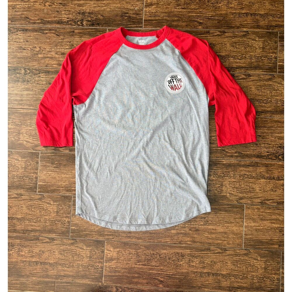 Vans "Off The Wall" Raglan Baseball Tee - M